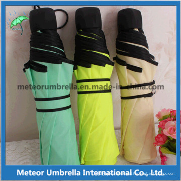 Colorido mini dobra guarda-chuva para exterior